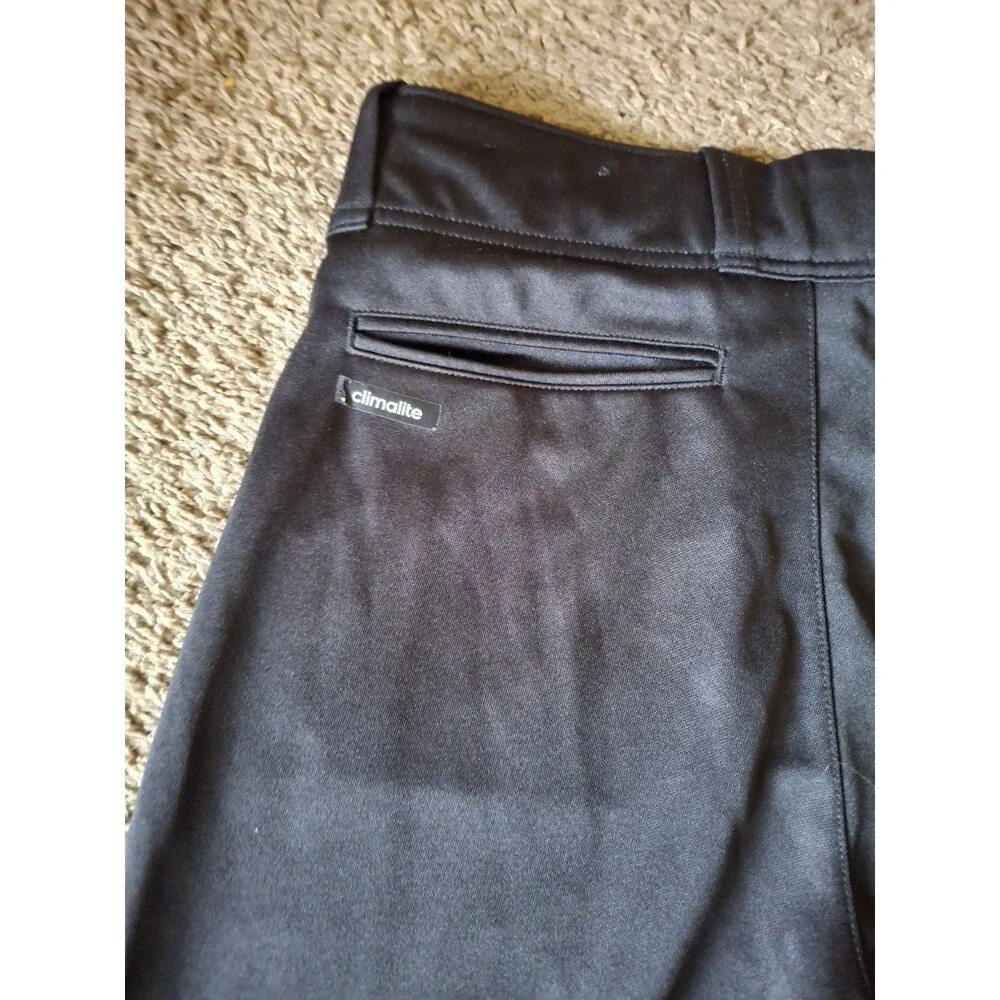 Mens Climalite Adidas Baseball Pants Size Small Black Sports Performance